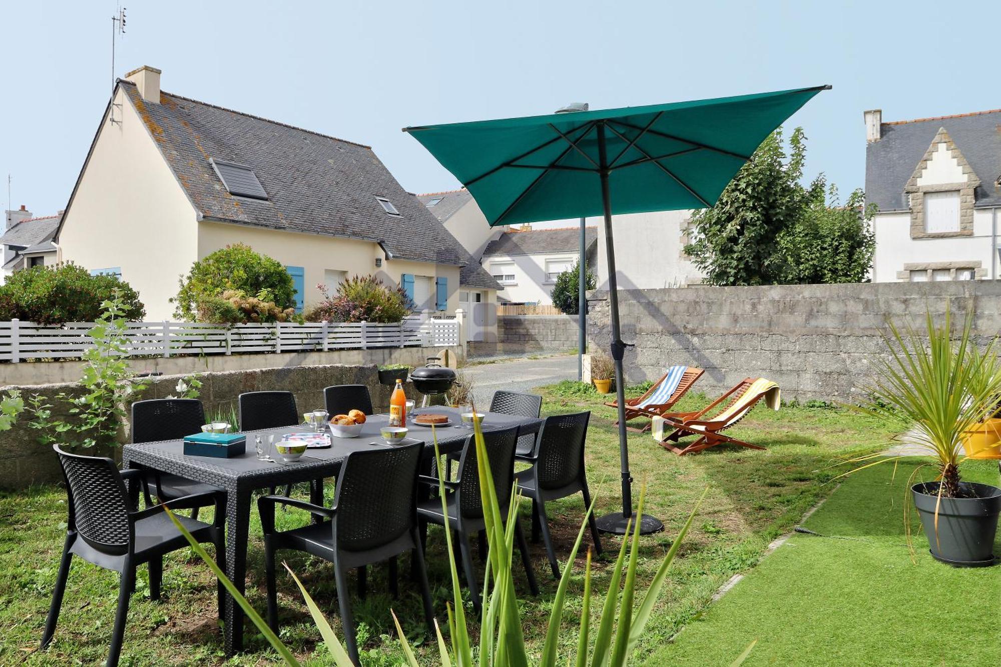 Localise - M8 - Ty Geoland - Maison A Deux Pas Du Centre Avec Jardin Au Guilvinec - Wifi Inclus - Animaux Bienvenus- Linge De Lit Inclus Luaran gambar