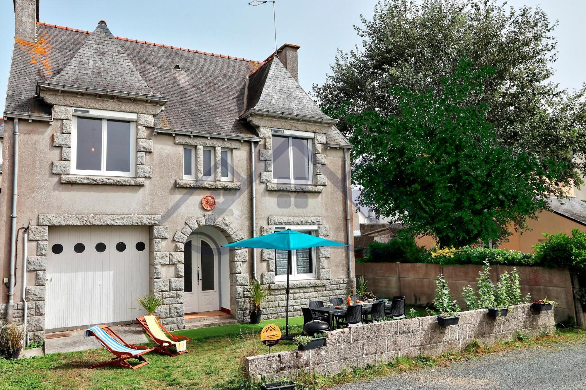 Localise - M8 - Ty Geoland - Maison A Deux Pas Du Centre Avec Jardin Au Guilvinec - Wifi Inclus - Animaux Bienvenus- Linge De Lit Inclus Luaran gambar