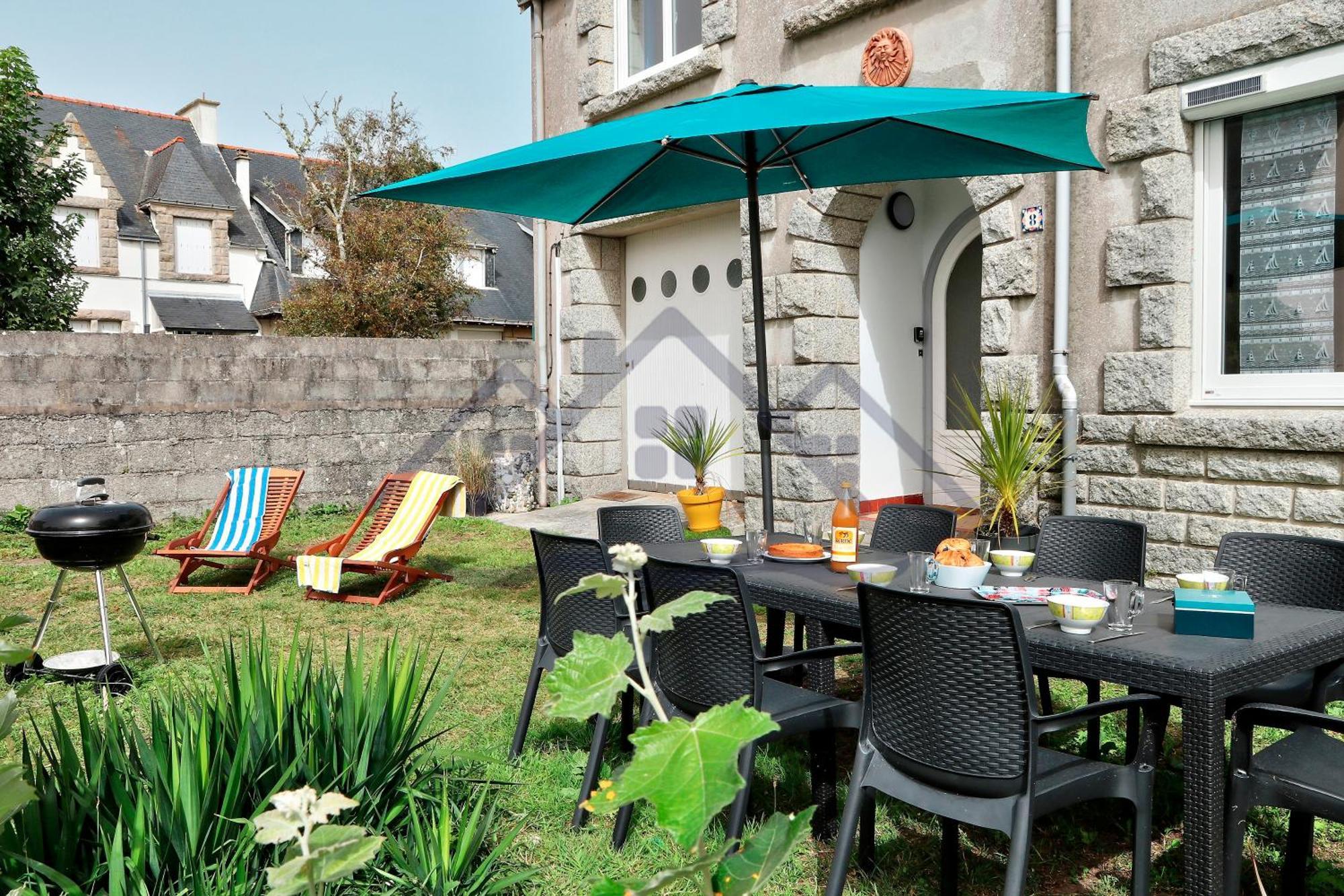 Localise - M8 - Ty Geoland - Maison A Deux Pas Du Centre Avec Jardin Au Guilvinec - Wifi Inclus - Animaux Bienvenus- Linge De Lit Inclus Luaran gambar